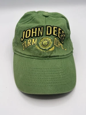 John Deere Farm Depart juvenil. Sombrero Ajustable Talla S/M Tema Verde y Amarillo Foto 1 de 4