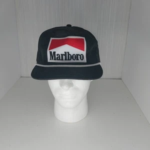 vintage marlboro hut schwarz gebraucht - Bild 1 von 6