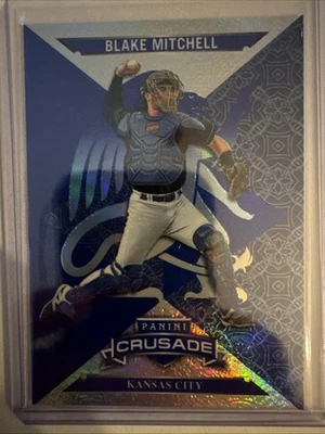 2025 Panini Crusade Blake Mitchell blue prism - Image 1 of 4