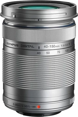 OLYMPUS Telephoto Zoom Lens M.ZUIKO DIGITAL ED 40-150mm F4.0-5.6 R Silver - Image 1 of 3