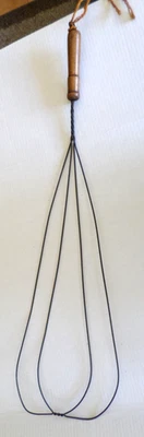 Vintage Rug Carpet Beater Twisted Wire Wood Handle Primitive 30” Farmhouse - Image 1 of 4