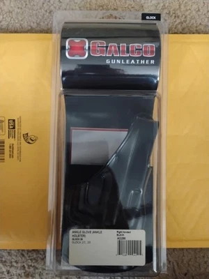 Кобура на лодыжку перчаточная Galco для Glock 26, для правой руки, черная Ag286b (U) - Изображение 1 из 4