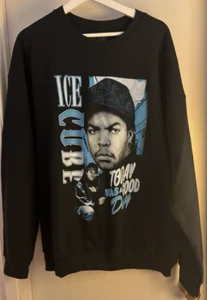 NWT Ice Cube Today Was A Good Day Black Sweatshirt Unisex XL NEW - Picture 1 of 15