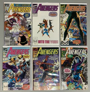🔥Key MCU Lot🔥Avengers #312 314 315 316 317 318 (1990)🔥VFNM(9.0) - Picture 1 of 5
