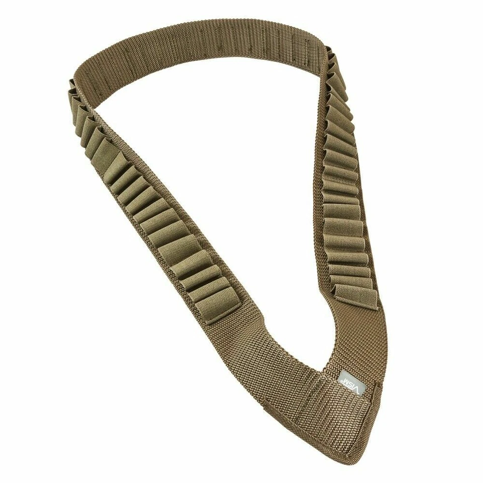 NcSTAR Vism 12 Guage Shot Shell Bandolier Tan AA12BANT