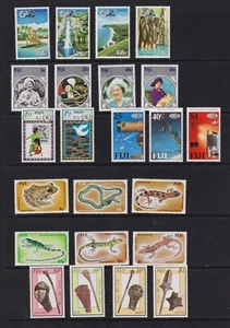 Fiji - 6 juegos como nuevos, NH de 1985-86, cat. $ 31,40 - Imagen 1 de 1