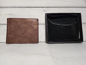GDTK Geldbörse RFID Schutz Kaffee Leder Portemonnaie - Bild 1 von 9