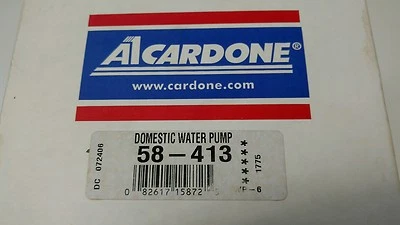 Bomba de agua motor A1 Cardone 58-413 remanufactura Thunderbird Mercury Cougar 91-93 Foto 1 de 4