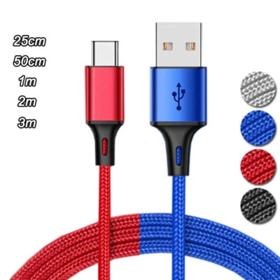 Type C USB C Fast Charging Charger Cable For Samsung S8 S9 S10 e S20 Plus Ultra - Image 1 of 4