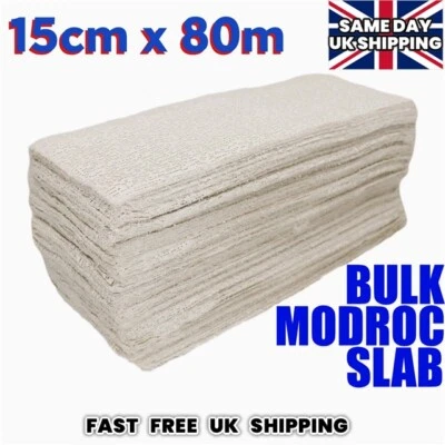 CRAFTMILL 15cm x 80m Bulk SLAB MODROC Modrock Plaster of Paris Bandage CHOOSE QUANTITY
