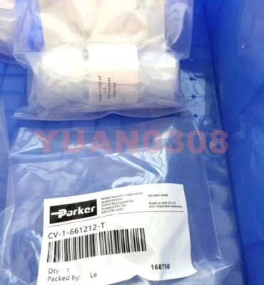 NEW Parker CV-1-661212-T one-way valve DHL Fast delivery - Image 1 of 2