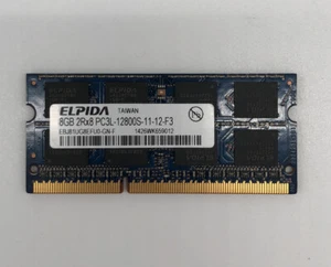 ELPIDA EBJ81UG8EFU0-GN-F - 8 GB DDR3 SODIMM RAM LAPTOP RAM - PC3L-12800S - Picture 1 of 1