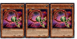 Yugioh- 3X Superheavy Samurai Soulbeads - Common - 1st Edition - SECE-EN010 - NM - Picture 1 of 1