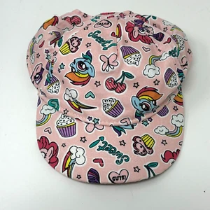 H&M Hasbro Mädchen Baseball Cap Mütze Pink My Little Pony Cupcake Regenbogen Süß - Bild 1 von 6