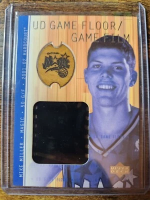 2001-02 Upper Deck Hardcourt Mike Miller UD Game Floor Film #MM-F Orlando Magic - Image 1 of 2