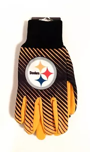 Pittsburgh Steelers NFL Full Color Sublimated Sport Utility Gloves Wincraft - Picture 1 of 3