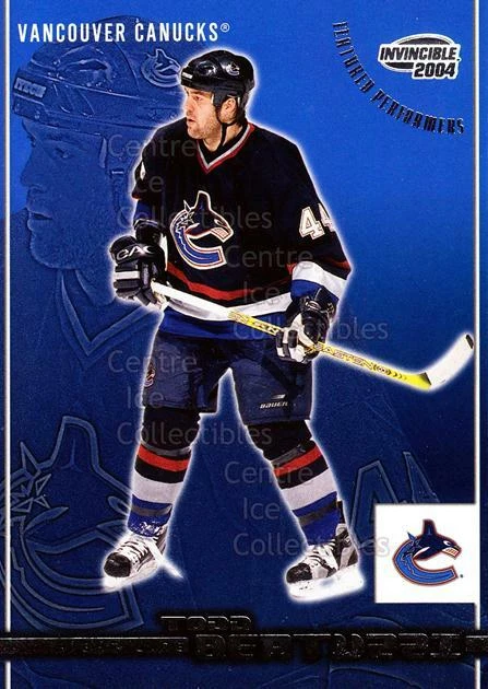 2003-04 Pacific Invincible Featured Performers #29 Todd Bertuzzi - Image 1 of 1