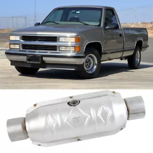 For Chevy GMC C/K 1500 2500 Suburban 1996-98 2.5" In/Out Catalytic Converter EPA - Picture 1 of 19