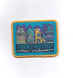Vintage New Orleans French Quarter Patch - Picture 1 of 1