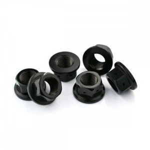 Kit de tuercas piñón de aluminio Ducati Hypermotard 950 19-21 perforado negro - Imagen 1 de 1