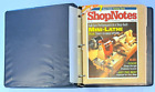 Lot de 12 magazines ShopNotes volume 13-14, numéro 73-84 liant travail du bois