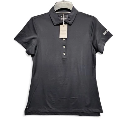 Peter Millar женская рубашка-поло женщин S черный Bacardi логотип теннис новый с ярлыком - Изображение 1 из 4