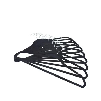 NEW! AmazonBasics Velvet Suit Hangers - Black (Set Of 30) - Image 1 of 3