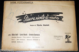 busta vuota per fotobuste film STASERA NIENTE DI NUOVO Mario Mattoli 1943 - Picture 1 of 1