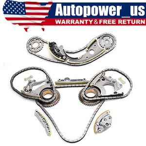 Engine Timing Chain Kit for VW Touareg Audi A4 A6 S4 A7 A8 Quattro Q5 Q7 3.0T - Picture 1 of 14