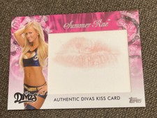 2014 Topps. WWE Summer Rae ( Kiss Card )