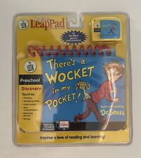 My First LeapPad Dr.Seuss There's a Wocket in My Pocket Book and Cartridge Pre