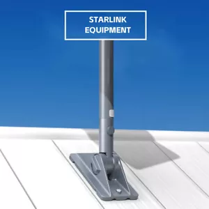 For Starlink Gen 3 Roof & Pole Mount Kit for V3 Dish,arlink Metal Bracket Base - Picture 1 of 8