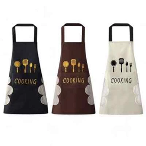 Waterproof Oil Proof PVC Apron With Pocket Butcher Chefs Kitchen Cook BBQ Unisex - Picture 1 of 9