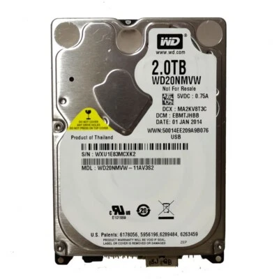 Western Digital 2TB WD20NMVW-11AV3S2 USB 3.0 Portable External Hard Disk Drive - Image 1 of 3