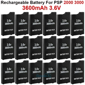 LOT Rechargeable Replacement Battery 3600mAh 3.6V For PSP Slim 2000 2001 3000 - Picture 1 of 17