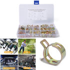 6-15Mm Spring Band Type Action Fuel Silicone Vacuum Hose Pipe Clamp 8 Size 80Pcs