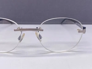 Eyeglasses Frames Men Woman Round Panto Rimless Silver R 4713 Germany - Picture 1 of 10