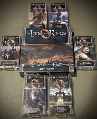 Lord of The Rings LCG Shadow in the East Vengeance of Mordor Cycle - BRAND NEW - Image 1 of 3