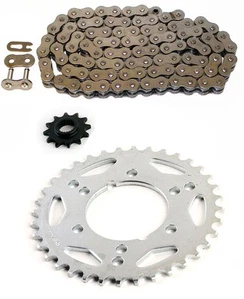 Chain & Sprocket Set for Polaris Trail Blazer 250 2002-2006 Non O-Ring 11/36 76L - Picture 1 of 5