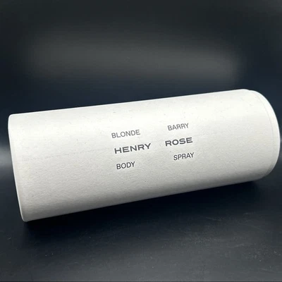 HENRY ROSE 金发巴里身体喷雾 6.7 盎司正品全新未拆封 — 第 1/4 张图片