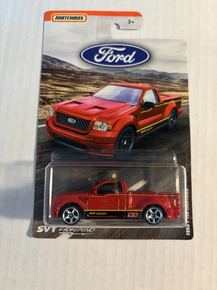 Nuevo Matchbox Ford Series 2019 - ¡Ford F-150 Lightning! ¡NUEVO EN CAJA!  ¡Sellado!  Sharp! Foto 1 de 4