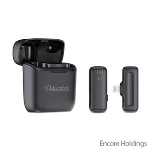 Aluratek Wireless Vlogging Lapel Microphone - Omni-directional - 360 AWLML01F - Picture 1 of 1