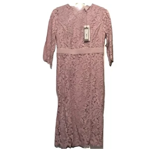 Eva Mendes Lace Dress Pink Ish Sz. S  - Picture 1 of 9