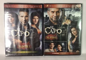 El Capo DVD Parts One & Two (El Final) 10-Discs Total, Sealed - Picture 1 of 12