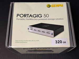 Glyph portagig 50 320GB 7200ROM external HD - Picture 1 of 17