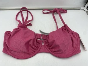 Victoria’s Secret Bathing Suit Top - Women’s Size 34DD (Pink) NEW - Picture 1 of 3
