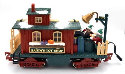 G Scale New Bright Christmas Santa's Toy Shop Car Caboose Lot A - Image 1 of 4