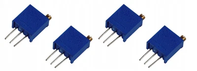 4 x Potentiometer 3296 Trimmpotentiometer Spindel Poti 200R - 100K R Trimmer - Bild 1 von 2