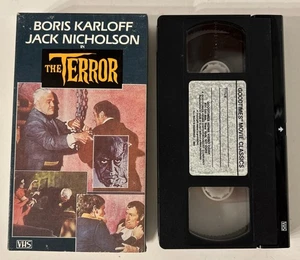 The Terror VHS (Good Times, 1985) Jack Nicolson Boris Karloff Tested And Works - Picture 1 of 7