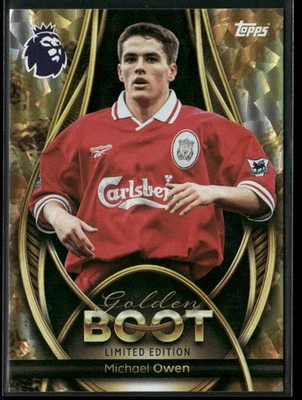 Michael Owen 2025-26 Topps Premier League Golden Boot Limited Editions #GB 3 - Image 1 of 2